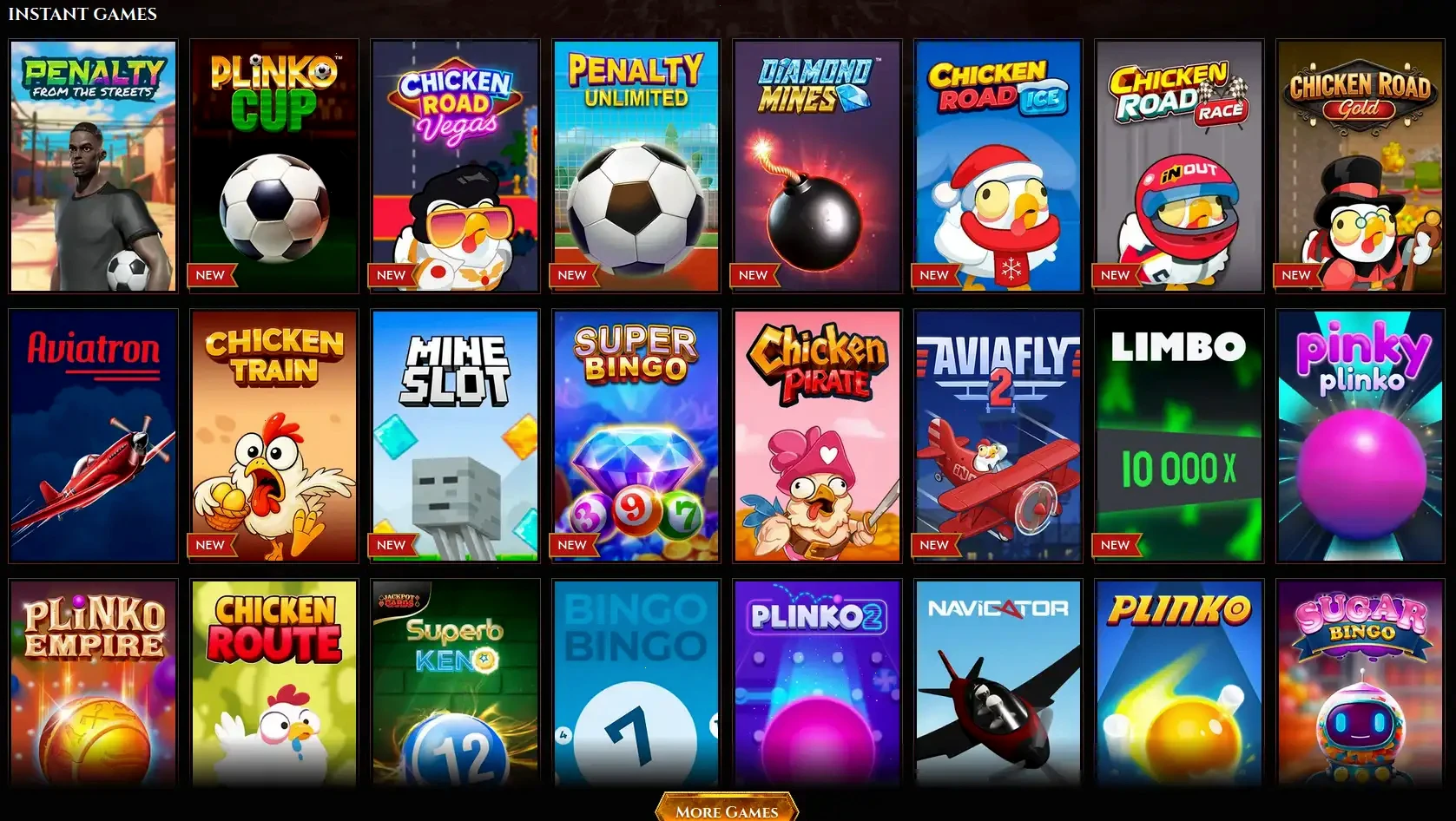 Newlucky online casino gameplay